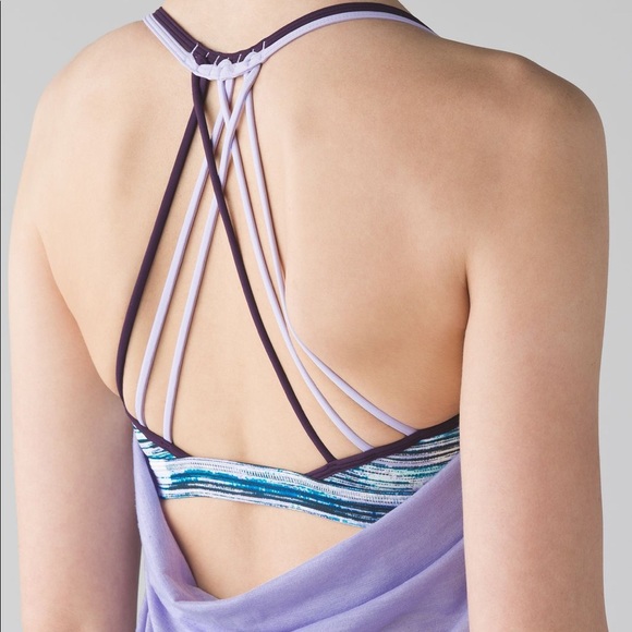 lululemon athletica Tops - Lululemon Lighten Up Tank
Heathered Lilac / Blurry Belle Multi / Deep Zinfandel